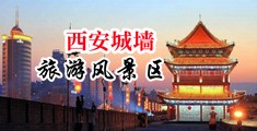 操大臊屄视频中国陕西-西安城墙旅游风景区